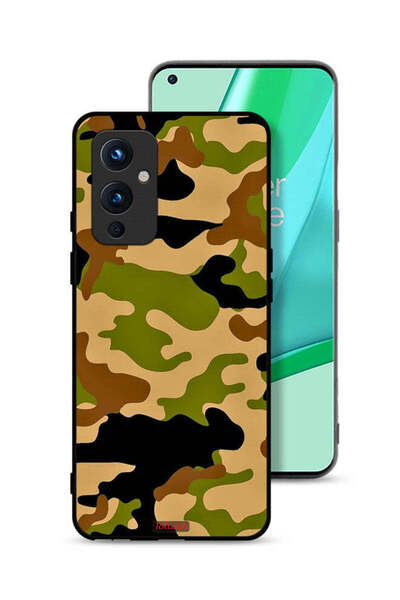 Tolwak غطاء حماية لهاتف OnePlus 9 5G بنمط رقمي تجريدي مموه