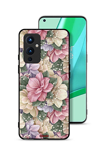 Tolwak غطاء حماية عالي الدقة مزين بنقشة زهور لهاتف OnePlus 9 5G