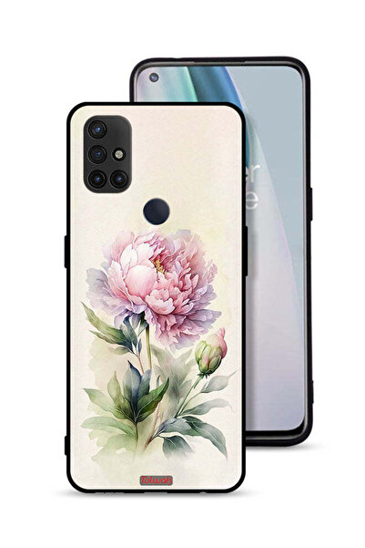 Tolwak غطاء حماية لهاتف OnePlus Nord N10 5G برسومات فنية بألوان مائية وردية