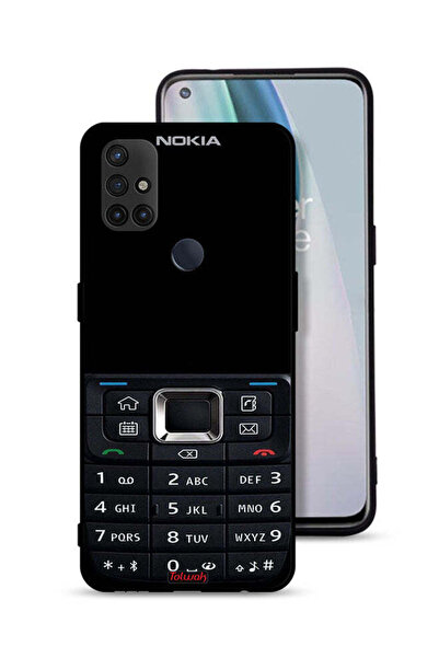 Tolwak OnePlus Nord N10 5G Protective Case Cover Old Phone Pattern