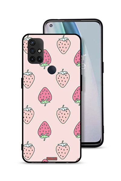 Tolwak غطاء حماية لهاتف OnePlus Nord N10 5G أيقونة الفراولة