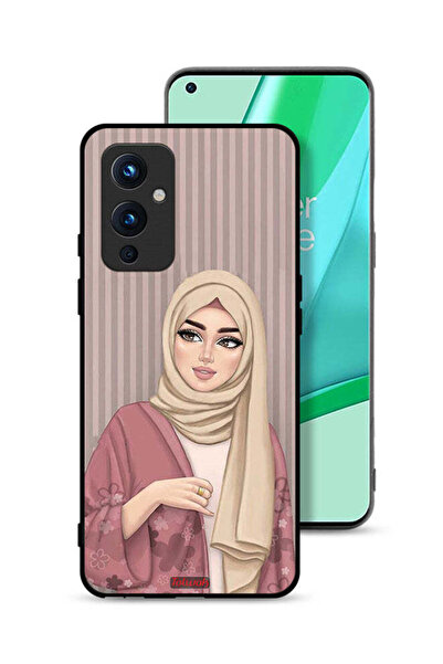 Tolwak غطاء حماية لهاتف OnePlus 9 5G برسومات فتاة محجبة