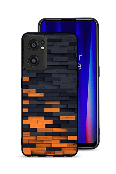Tolwak OnePlus Nord CE 2 5G Protective Case Cover Wooden Wall
