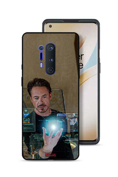 Tolwak غطاء حماية لهاتف OnePlus 8 Pro Iron Man