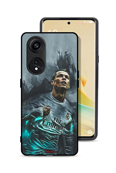 Tolwak غطاء حماية Oppo A1 Pro برسومات كريستيانو رونالدو