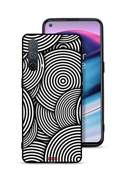 Tolwak غطاء حماية لهاتف OnePlus Nord CE 5G بنمط دوائر وهمية