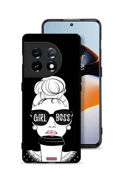 Tolwak غطاء حماية لهاتف OnePlus 11 5G بتصميم Girl Boss