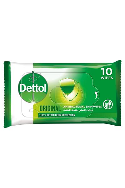Generic Antibacterial Skin Wipes 10pcs