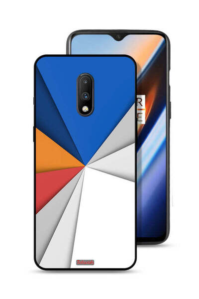 Tolwak غطاء حماية OnePlus 7 مصنوع من مادة مطابقة للفن التجريدي