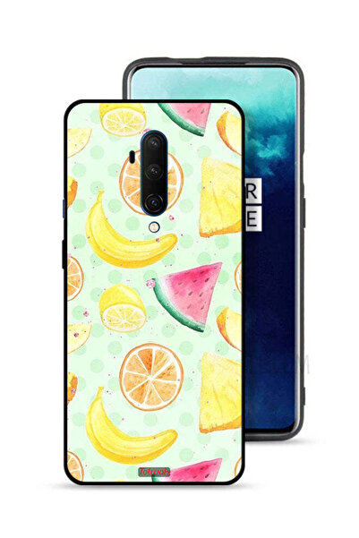 Tolwak غطاء حماية لهاتف OnePlus 7T Pro برسومات فواكه وألوان مائية