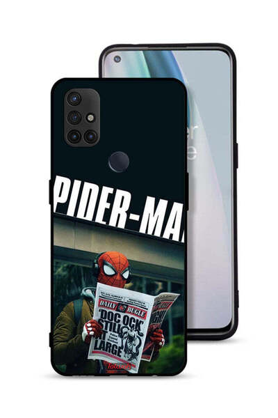 Tolwak غطاء حماية لهاتف OnePlus Nord N10 5G بطبعة سبايدرمان وقراءة جريدة