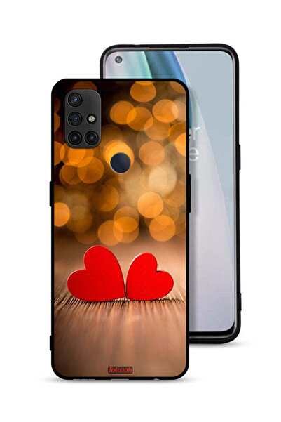 Tolwak غطاء حماية لهاتف OnePlus Nord N10 5G بتصميم قلبين جميلين