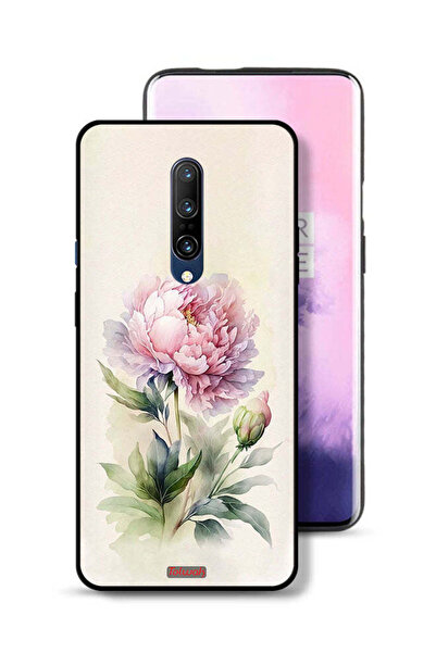Tolwak غطاء حماية لهاتف OnePlus 7 Pro بتصميم فني بألوان مائية وردية