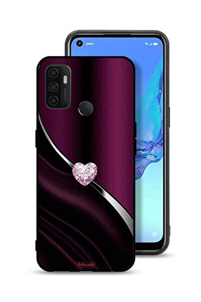 Tolwak غطاء حماية لهاتف Oppo A33 (2020) - قلب ماسي