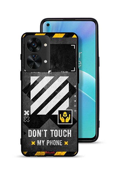 Tolwak OnePlus Nord 2T 5G Protective Case Cover Do Not Touch My Phone