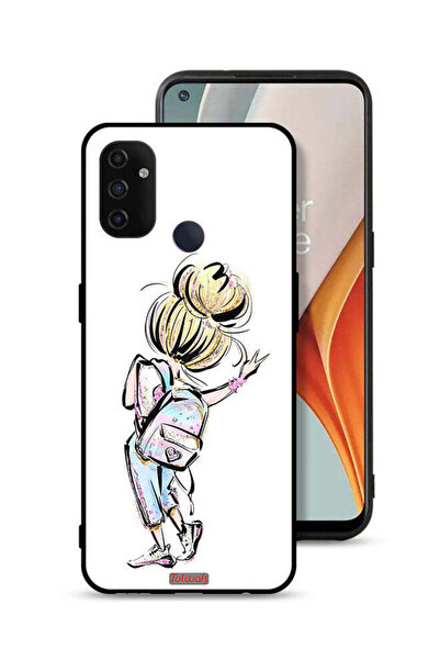 Tolwak غطاء حماية OnePlus Nord N100 بتصميم فتاة العودة إلى المدرسة