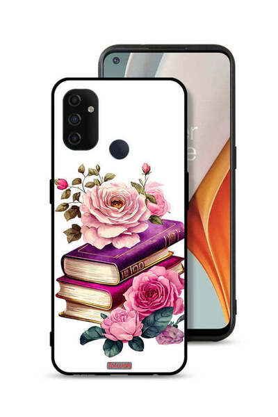 Tolwak OnePlus Nord N100 Protective Case Cover Roses And Books