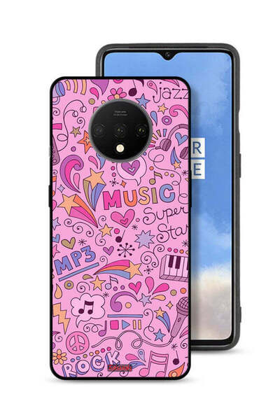 Tolwak غطاء حماية لهاتف OnePlus 7T مع علامات موسيقية