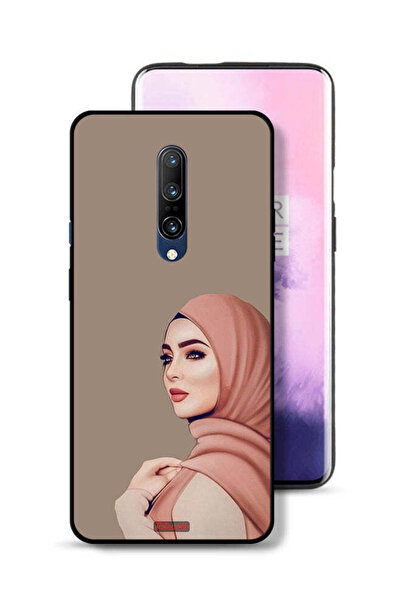 Tolwak غطاء حماية لهاتف OnePlus 7 Pro بطبعة فتاة محجبة جميلة