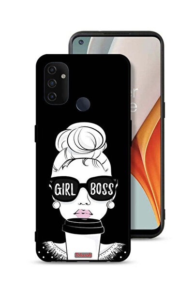 Tolwak غطاء حماية لهاتف OnePlus Nord N100 بتصميم Girl Boss
