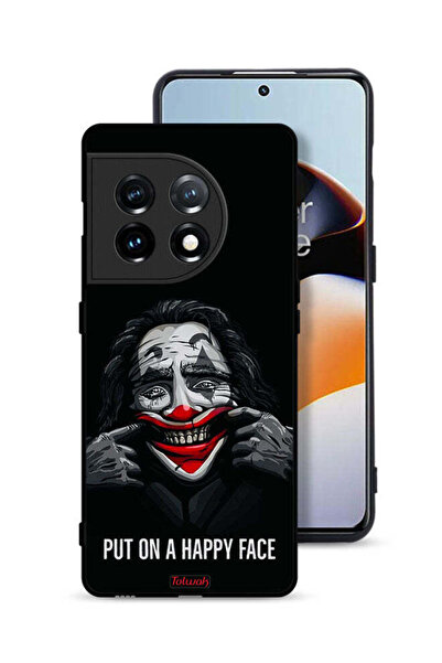 Tolwak غطاء حماية لهاتف OnePlus 11 5G بوجه سعيد