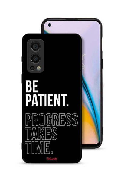 Tolwak غطاء حماية OnePlus Nord 2 5G كن صبورًا فالتقدم يستغرق وقتًا