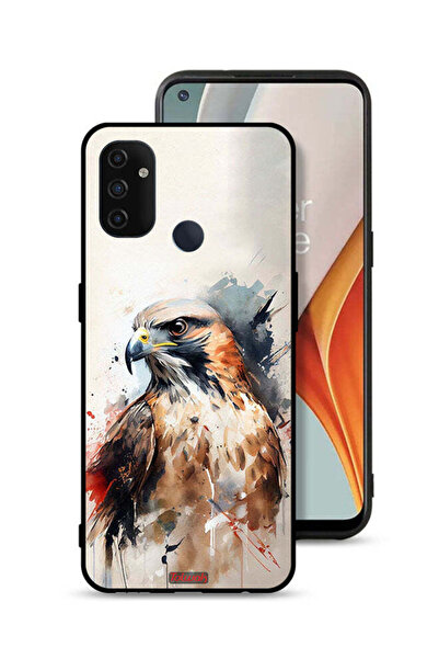 Tolwak غطاء حماية OnePlus Nord N100 بتصميم فن النسر التجريدي