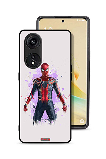 Tolwak غطاء حماية لهاتف Oppo A1 Pro بتصميم العنكبوت الحديدي