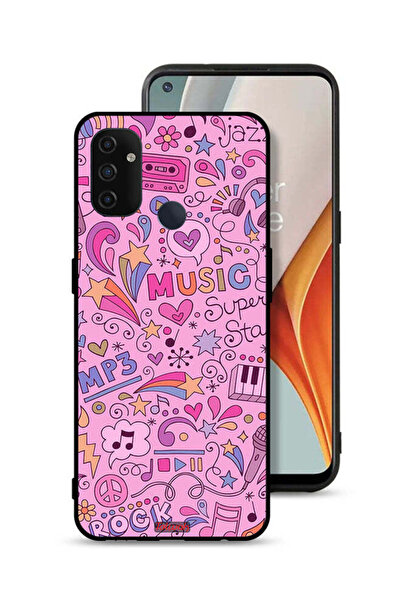 Tolwak غطاء حماية لهاتف OnePlus Nord N100 - علامات موسيقية