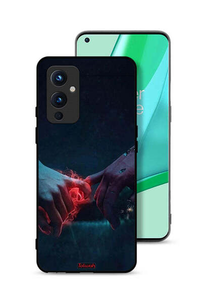 Tolwak غطاء حماية لهاتف OnePlus 9 5G، يدين محترقتين