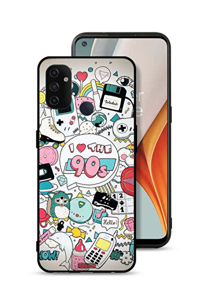 Tolwak غطاء حماية لهاتف OnePlus Nord N100 - أحب التسعينيات