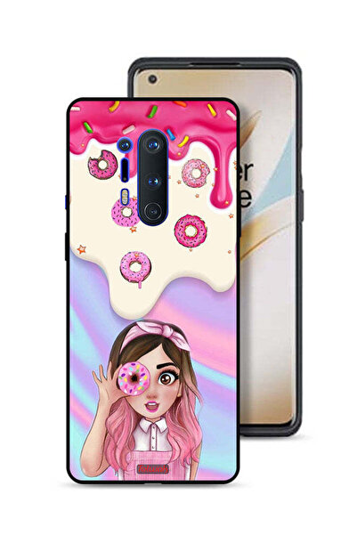 Tolwak غطاء حماية لهاتف OnePlus 8 Pro يحمل صورة دونات