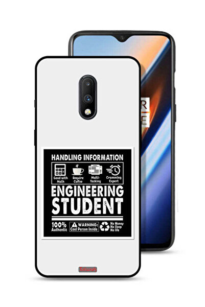 Tolwak غطاء حماية لهاتف OnePlus 7 - ملصق طالب هندسة
