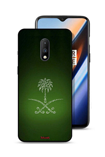 Tolwak غطاء حماية لهاتف OnePlus 7 بعلامة المملكة العربية السعودية القديمة