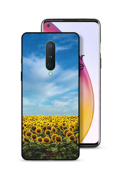 Tolwak غطاء حماية لهاتف OnePlus 8 بطبعة عباد الشمس تحت السماء