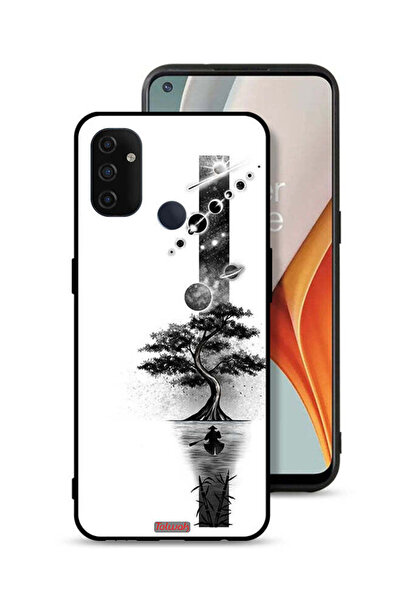 Tolwak غطاء حماية OnePlus Nord N100 بتصميم فني على شكل فضاء وأرض