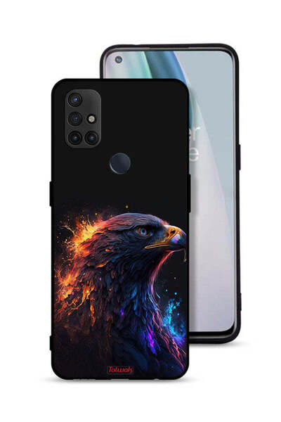 Tolwak غطاء حماية لهاتف OnePlus Nord N10 5G بنقشة النسر