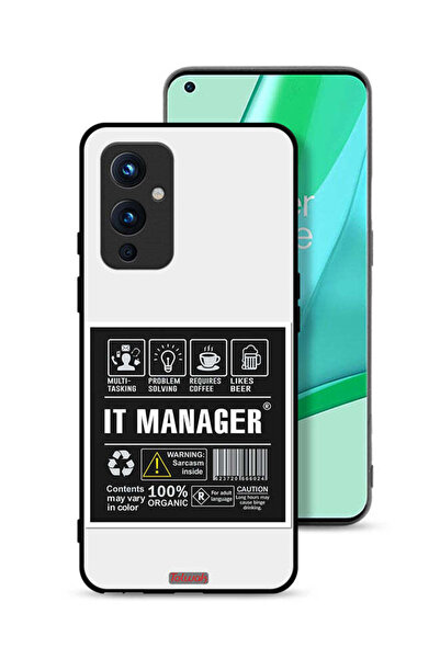 Tolwak غطاء حماية لجهاز OnePlus 9 5G، ملصق مدير تكنولوجيا المعلومات