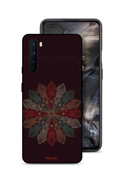 Tolwak غطاء حماية لهاتف OnePlus Nord بتصميم زهرة ماندالا