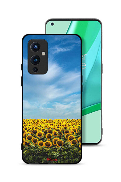 Tolwak غطاء حماية لهاتف OnePlus 9 5G بطبعة عباد الشمس تحت السماء