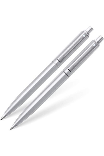 Mena Rise Şirinshop 323-9 Sentinel Ballpoint Pen & Versatil Pen Set Chrome 1108107