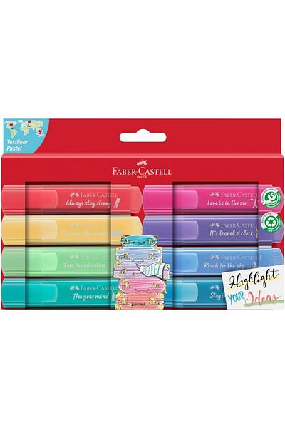 Mena Rise Diyar-Ifırsatshop Marker Pen, Pastel Promotional, Box of 8 Pcs, 1 Pcs 1017157