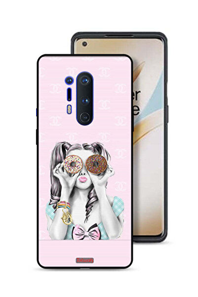 Tolwak غطاء حماية لهاتف OnePlus 8 Pro يحمل قطعتين من الدونات