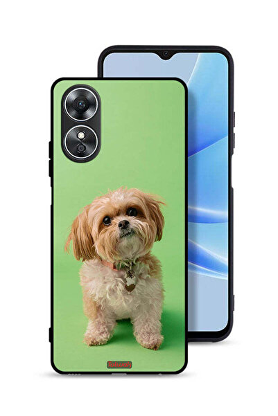 Tolwak غطاء حماية لهاتف Oppo A17 بتصميم جرو لطيف