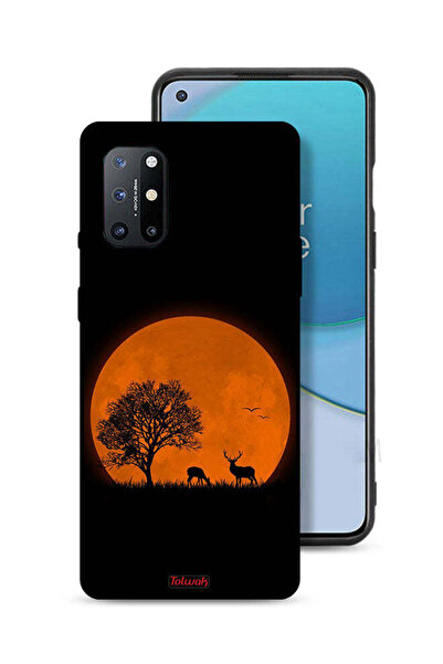 Tolwak غطاء حماية لهاتف OnePlus 8T 5G برسومات قمر المساء