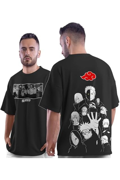 LAYORA Men's Short Sleeve Round Neck Graphic Printed T-Shirt