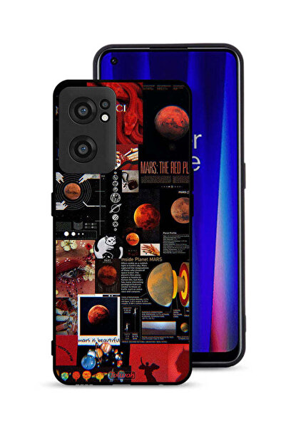 Tolwak غطاء حماية لهاتف OnePlus Nord CE 2 5G برسومات Mars Art