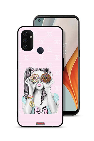 Tolwak غطاء حماية لهاتف OnePlus Nord N100 يحمل قطعتين من الدونات