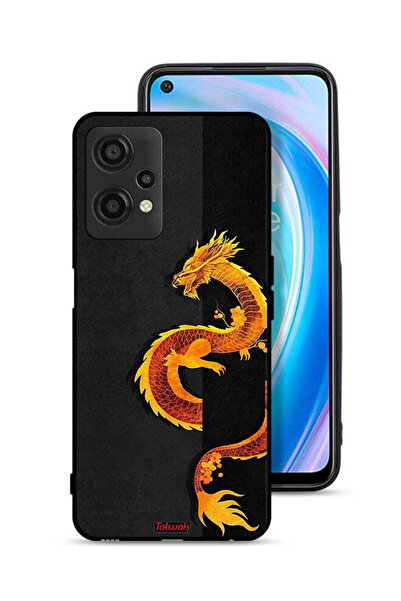 Tolwak غطاء حماية لهاتف OnePlus Nord CE 2 Lite 5G بنقشة فن التنين