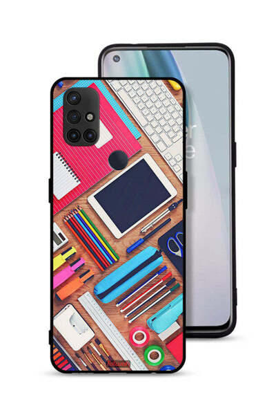 Tolwak غطاء حماية لهاتف OnePlus Nord N10 5G بتصميم فتاة هواية مكتبية